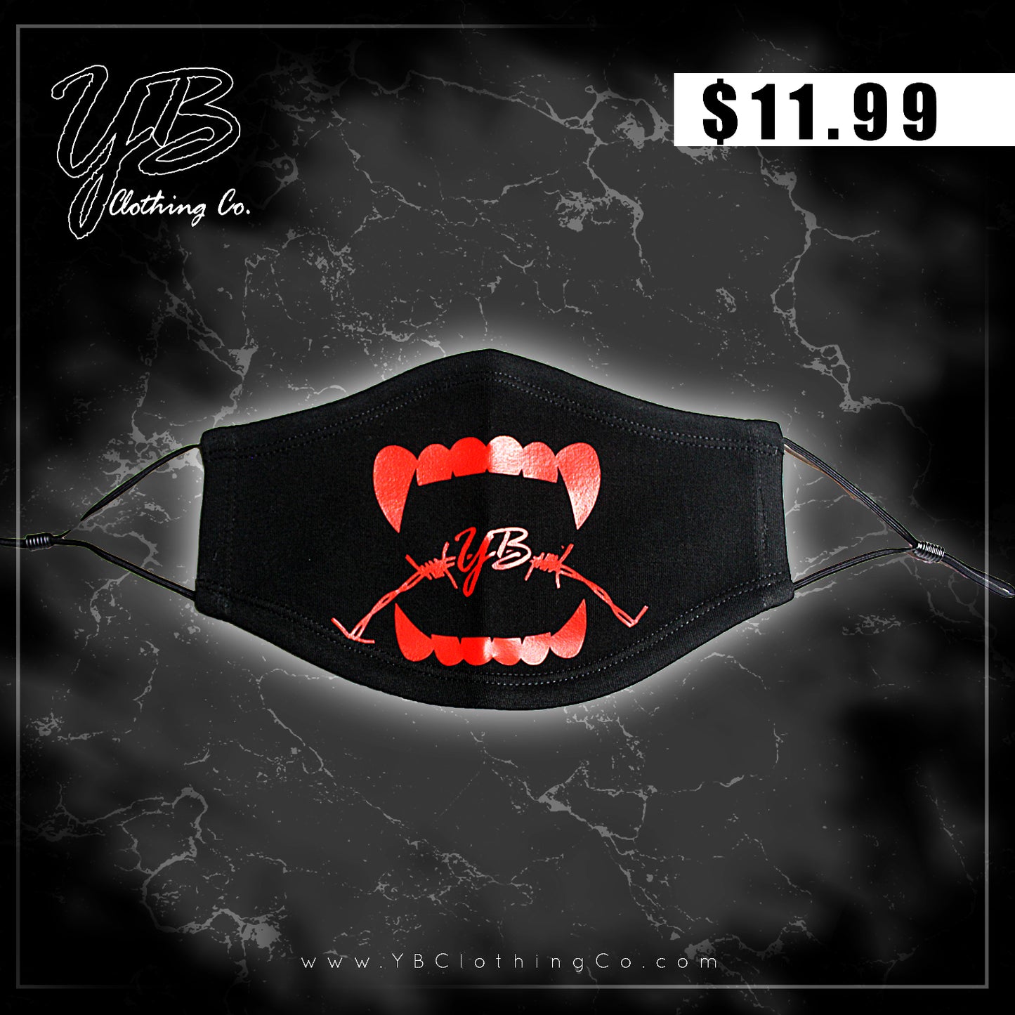 Y.B. "Silverback" Adjustable Face Mask