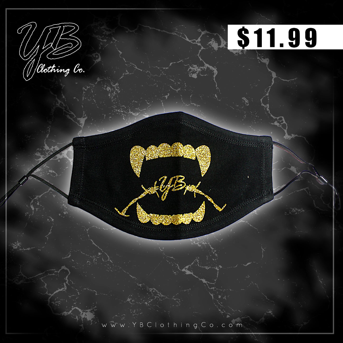 Y.B. "Silverback" Adjustable Face Mask