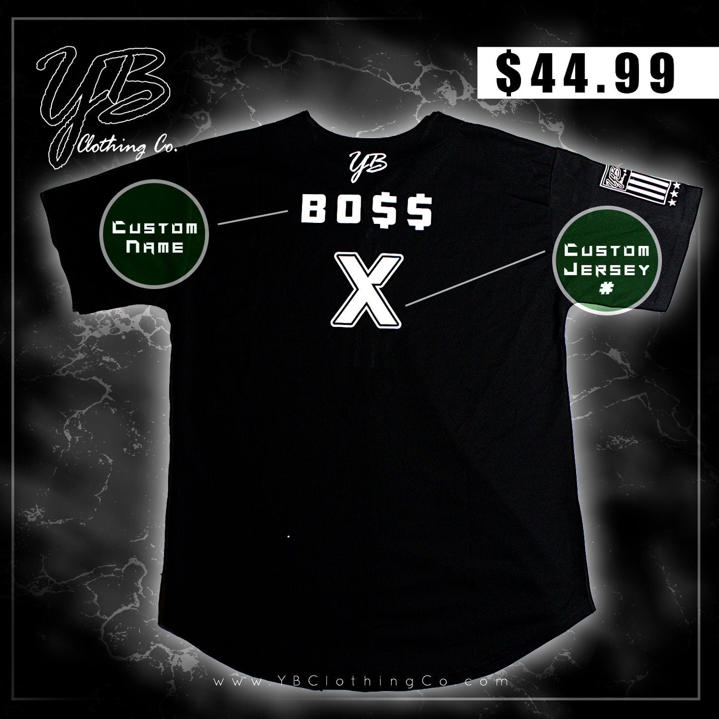 Custom - "New Jersey Rich Wolvez" - Baseball Training Jersey