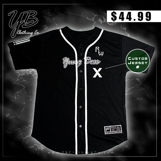 Custom - "New Jersey Rich Wolvez" - Baseball Training Jersey