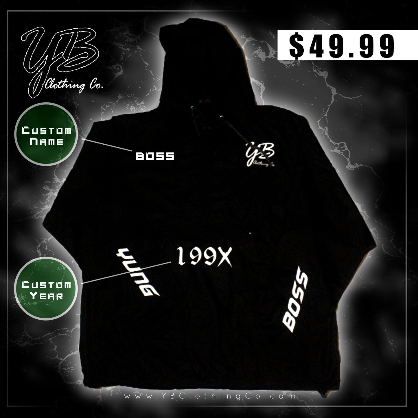 Custom - "Y.B. Attribute" - Windbreaker