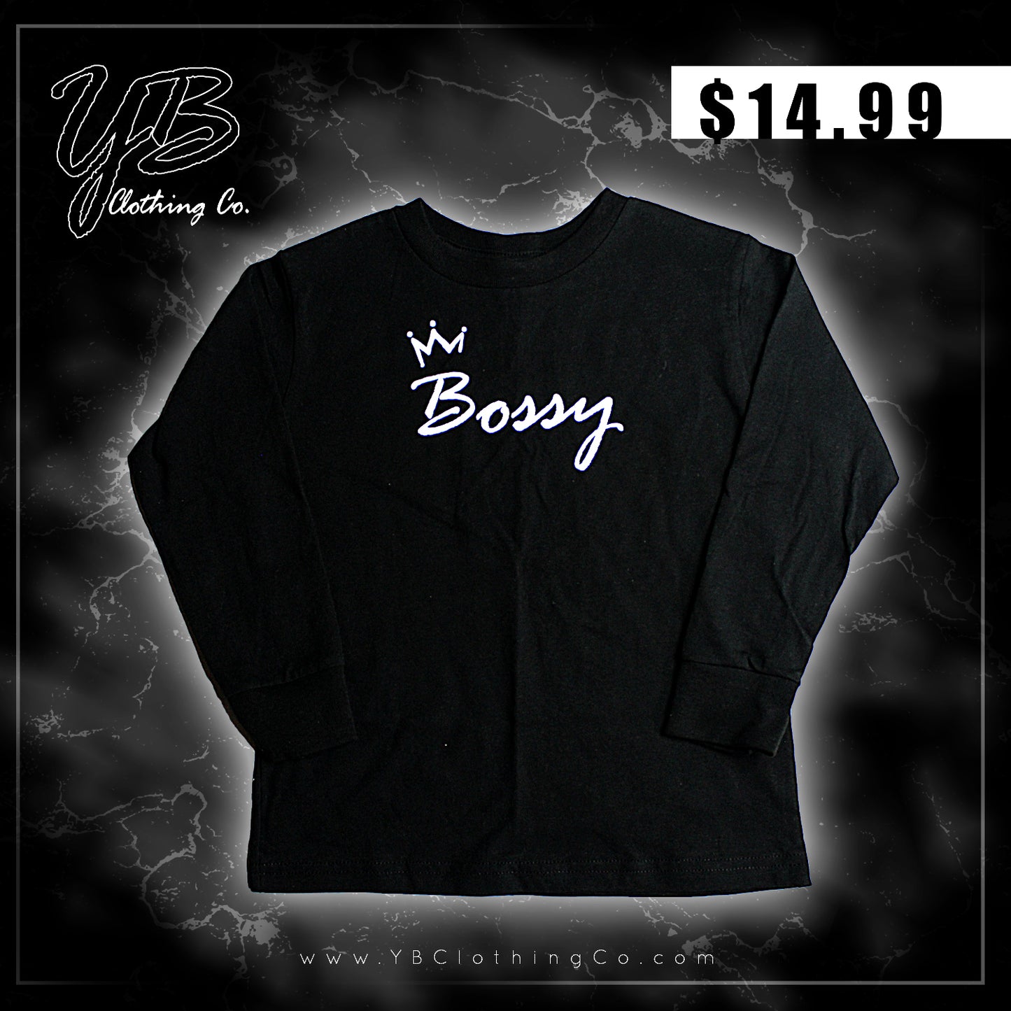 "Bossy" - Kids Long Sleeve Fleece