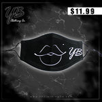 Y.B. "Bratz Lipz" Adjustable Face Mask